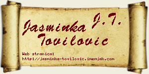 Jasminka Tovilović vizit kartica